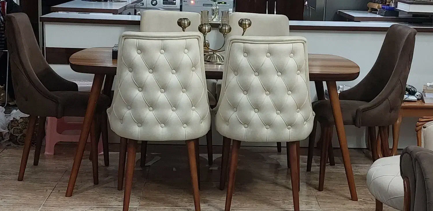 میز ناهارخوری نو|میز و صندلی غذاخوری|شیراز, شهرک گلدشت حافظ|دیوار