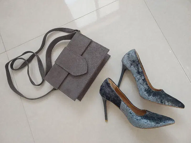 ست کیف و کفش مجلسی              5.7900|کیف، کفش، کمربند|کاشمر, |دیوار