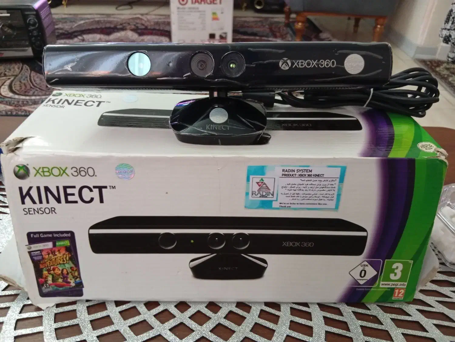 دوربین ایکسباکس 360|کنسول، بازی ویدئویی و آنلاین|شهریار, شهرک شاهد|دیوار