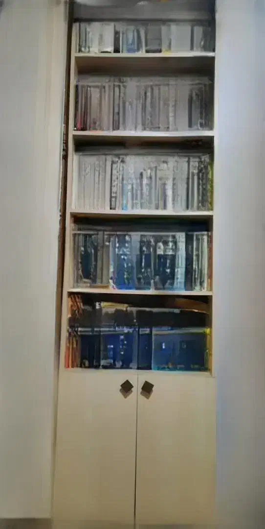 کتابخانه ایستاده|کتابخانه، شلف، قفسه‌های دیواری|لاهیجان, خمیر کلایه|دیوار