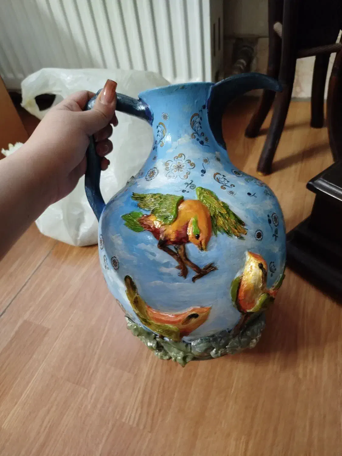 کوزه دست ساز|صنایع دستی و سایر لوازم تزئینی|ری, علایین|دیوار