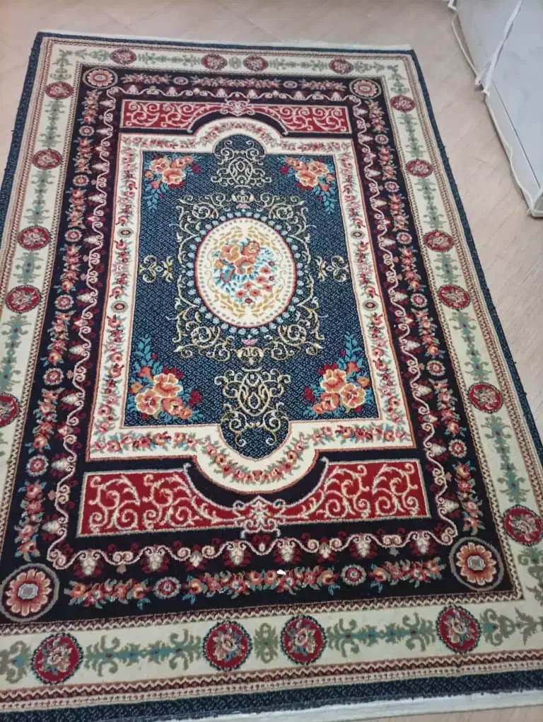 قالی ماشینی درحد صفر|فرش|کرمان, |دیوار