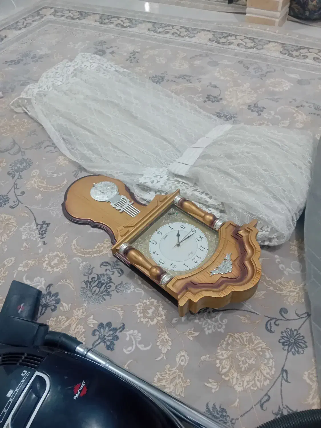 جارو برقی ساعت گلیم پرده|موکت|خرم‌آباد, |دیوار