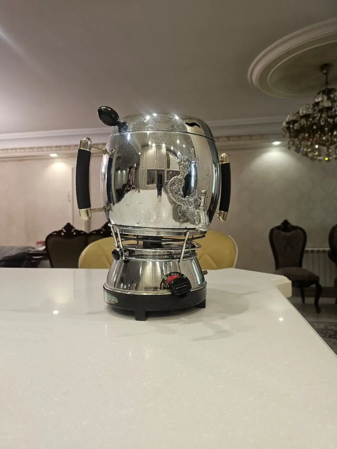 سماور نیلگون سالم|سماور، چای‌ساز، قهوه‌ساز|تهران, آهنگ|دیوار