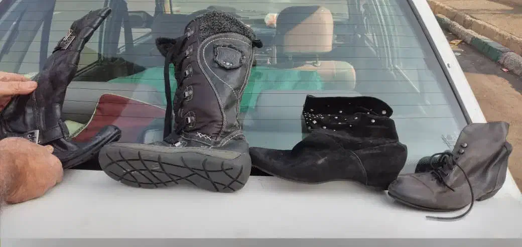 ۳۵ جفت چکمه زنانه ته انباری|کیف، کفش، کمربند|نوشهر, |دیوار