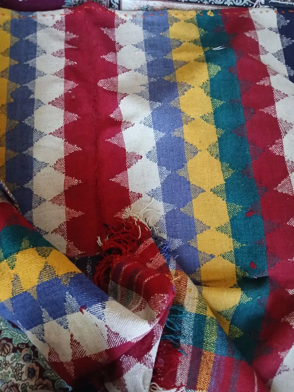 جاجیم دست بافت|گلیم، جاجیم، گبه|شیراز, سلطان آباد|دیوار