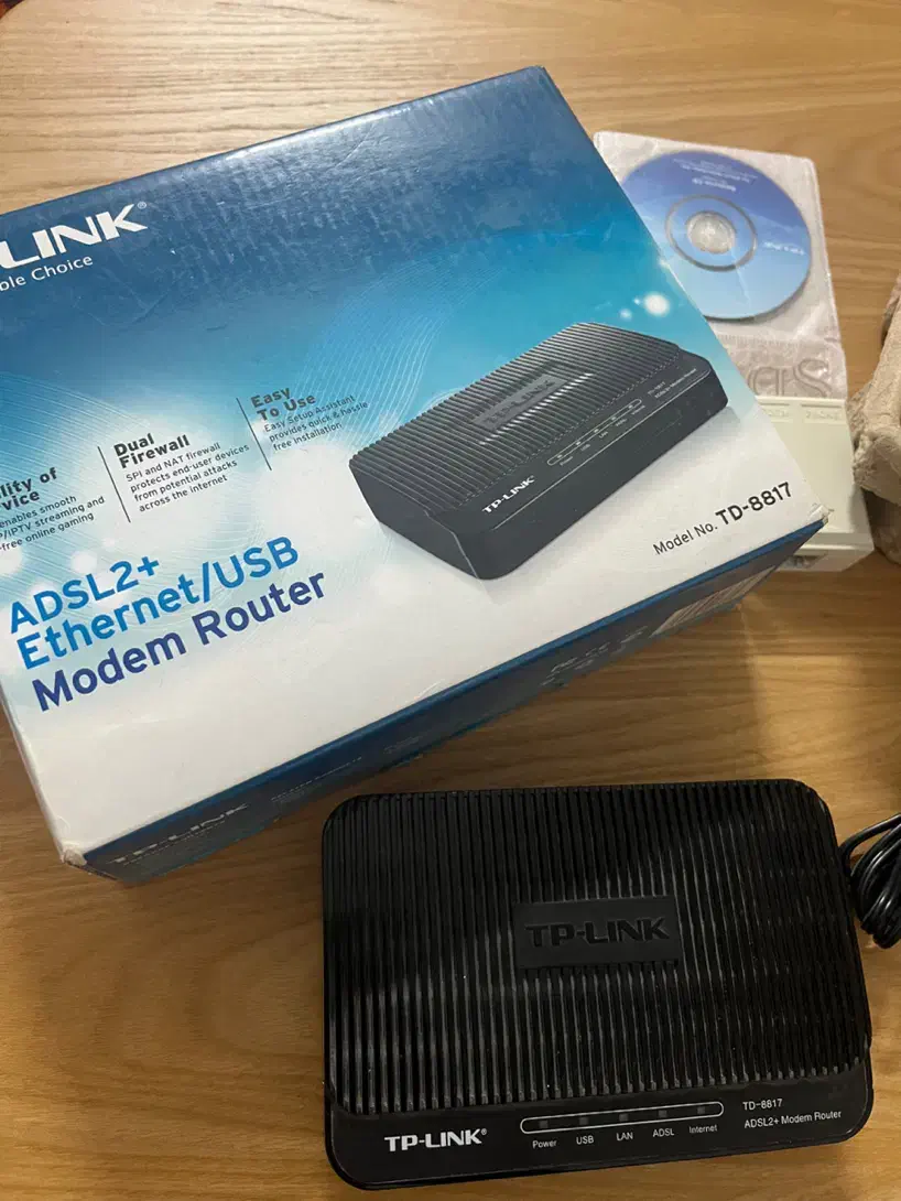 مودم ADSL2+ tp-link|مودم و تجهیزات شبکه|بجنورد, |دیوار