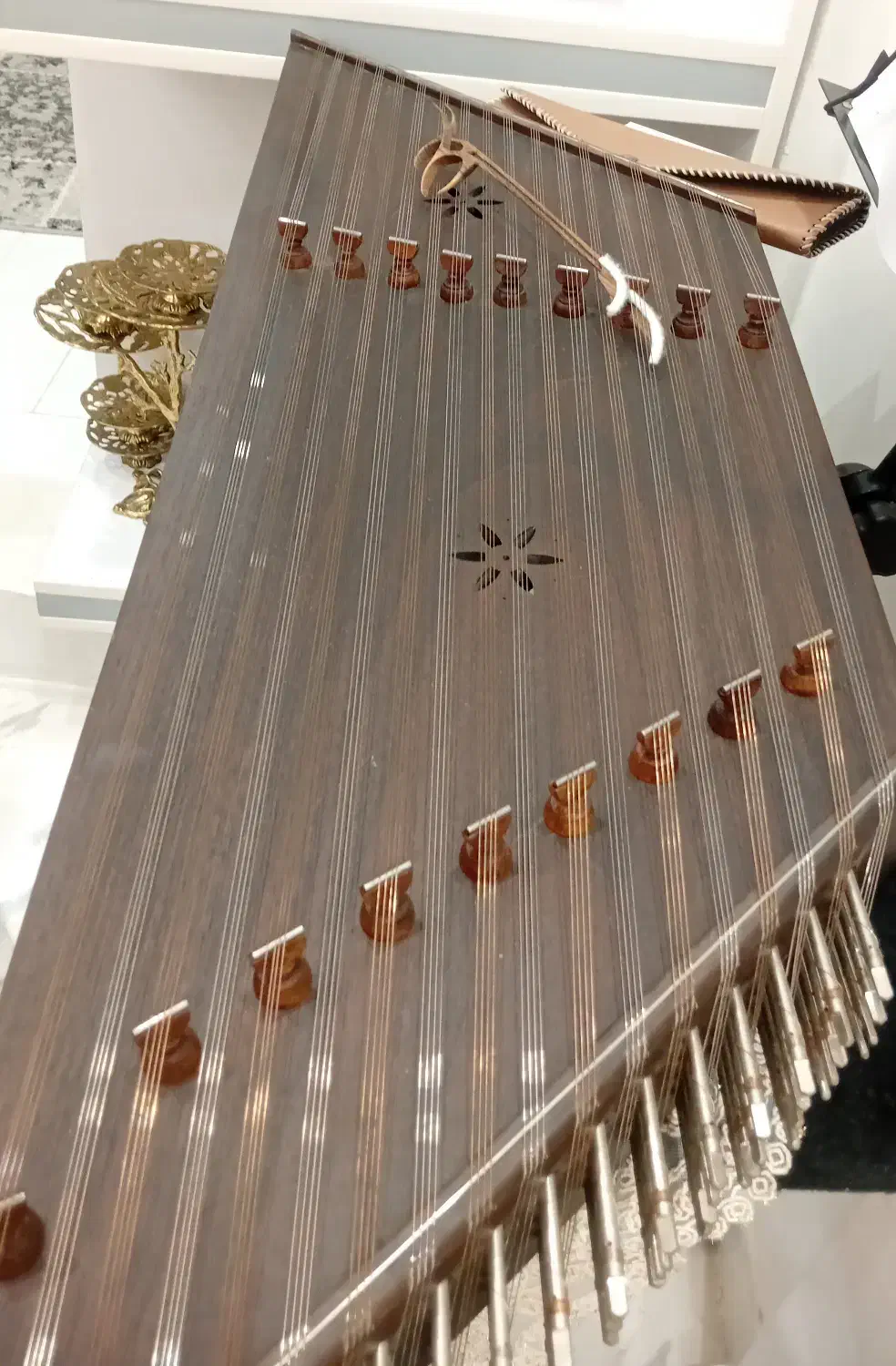 سنتور تک مهره ویژه حمید موسوی|سازهای سنتی|کرج, کرج نو|دیوار