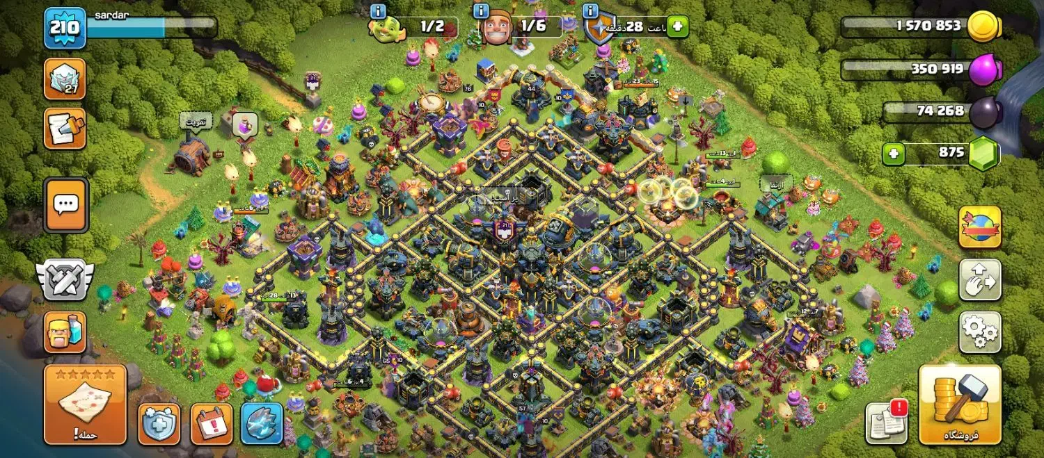 اکانت کلش آف کلنز|کنسول، بازی ویدئویی و آنلاین|خوی, |دیوار