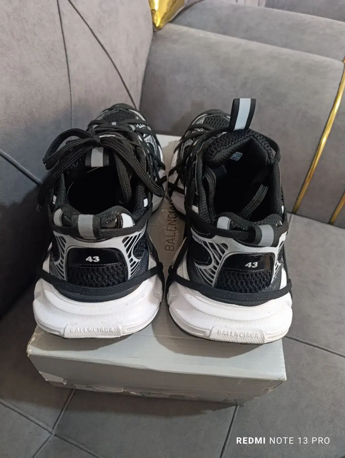 کتونی بالنسیاگا اسپایدر آکبند خفن|کیف، کفش، کمربند|قم, باجک سه|دیوار