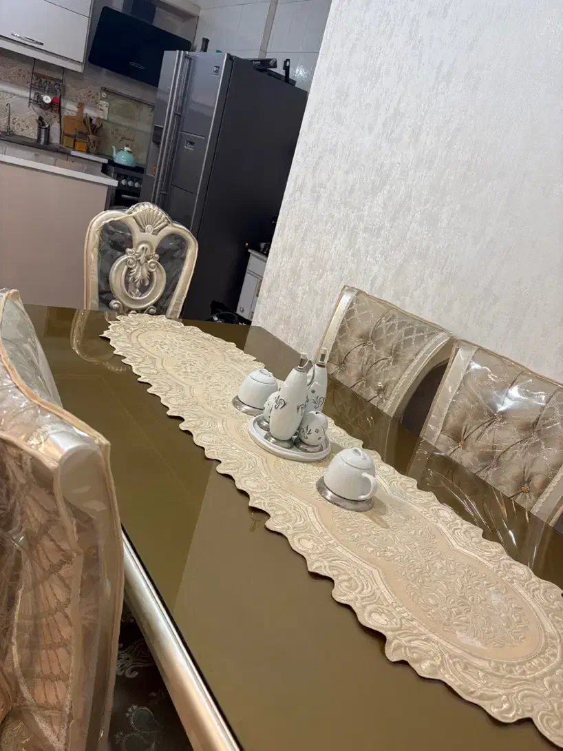 نهارخوری ۶نفره|میز و صندلی غذاخوری|اهواز, گلستان|دیوار