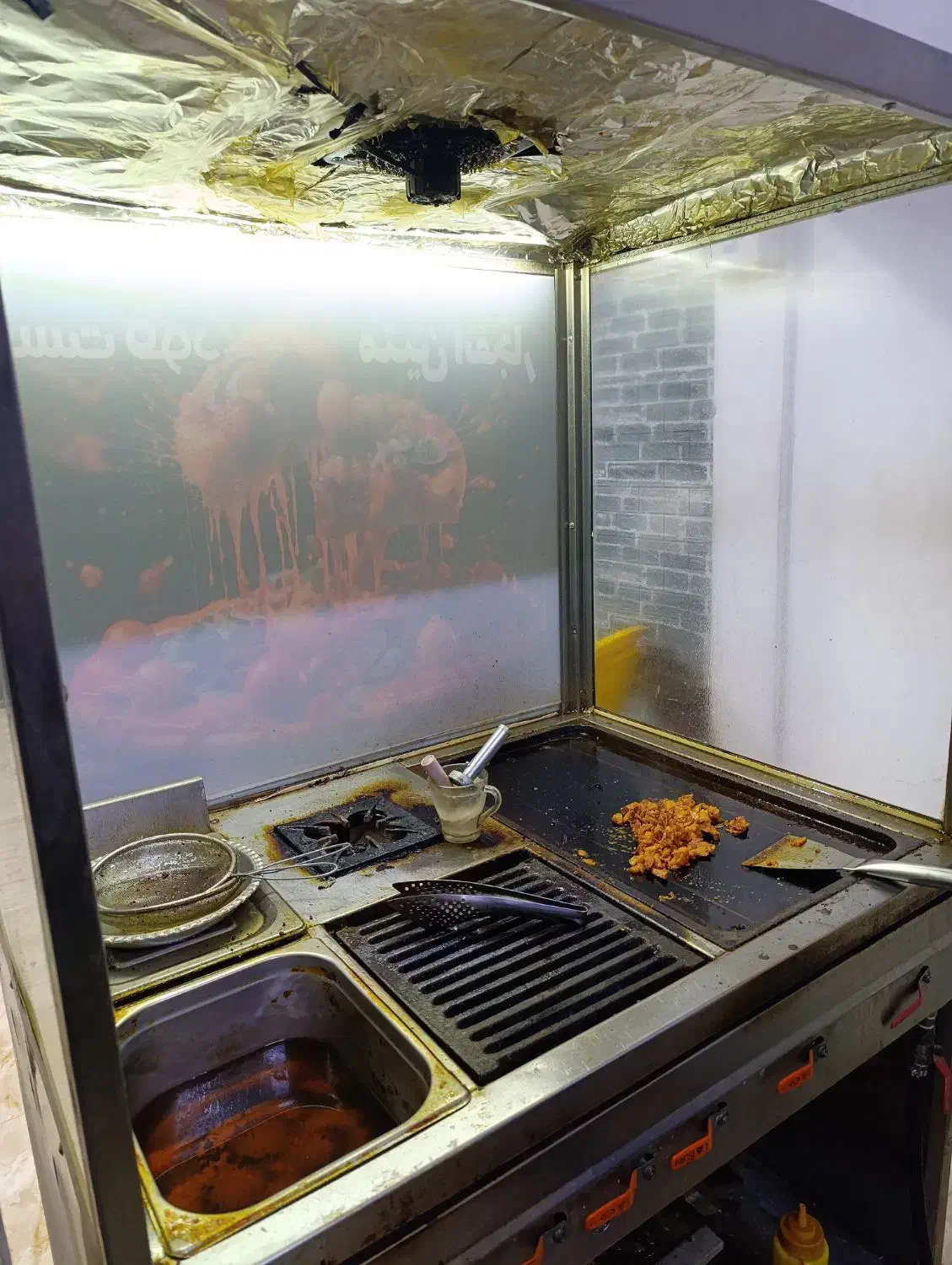 واگذاری فست فود با تمام امتیاز و وسایل ها|اجارهٔ مغازه و غرفه|اسلام‌شهر, شهرک مهدیه|دیوار