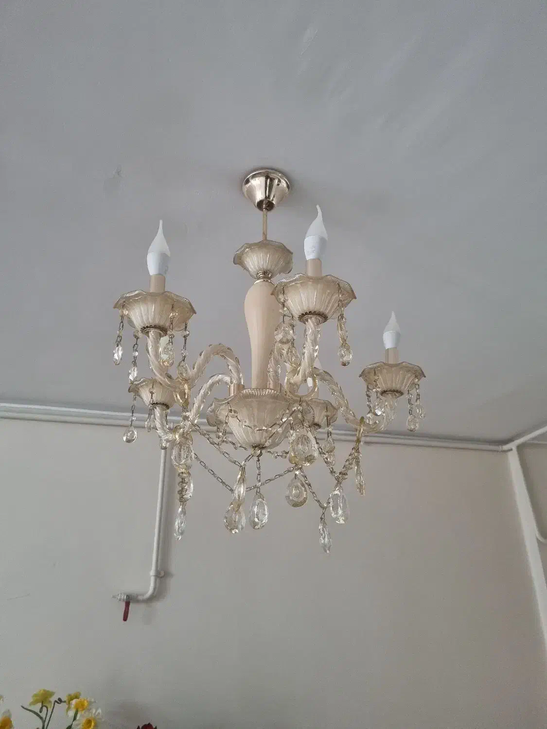 یک عدد لوستر بدنه لامپ|لوستر و چراغ آویز|تهران, مسگرآباد|دیوار