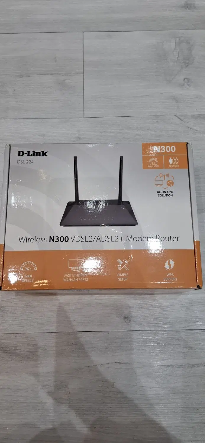 مودم Dlink نو دارای فیبر نوری و ADSL|مودم و تجهیزات شبکه|تهران, سیزده آبان|دیوار