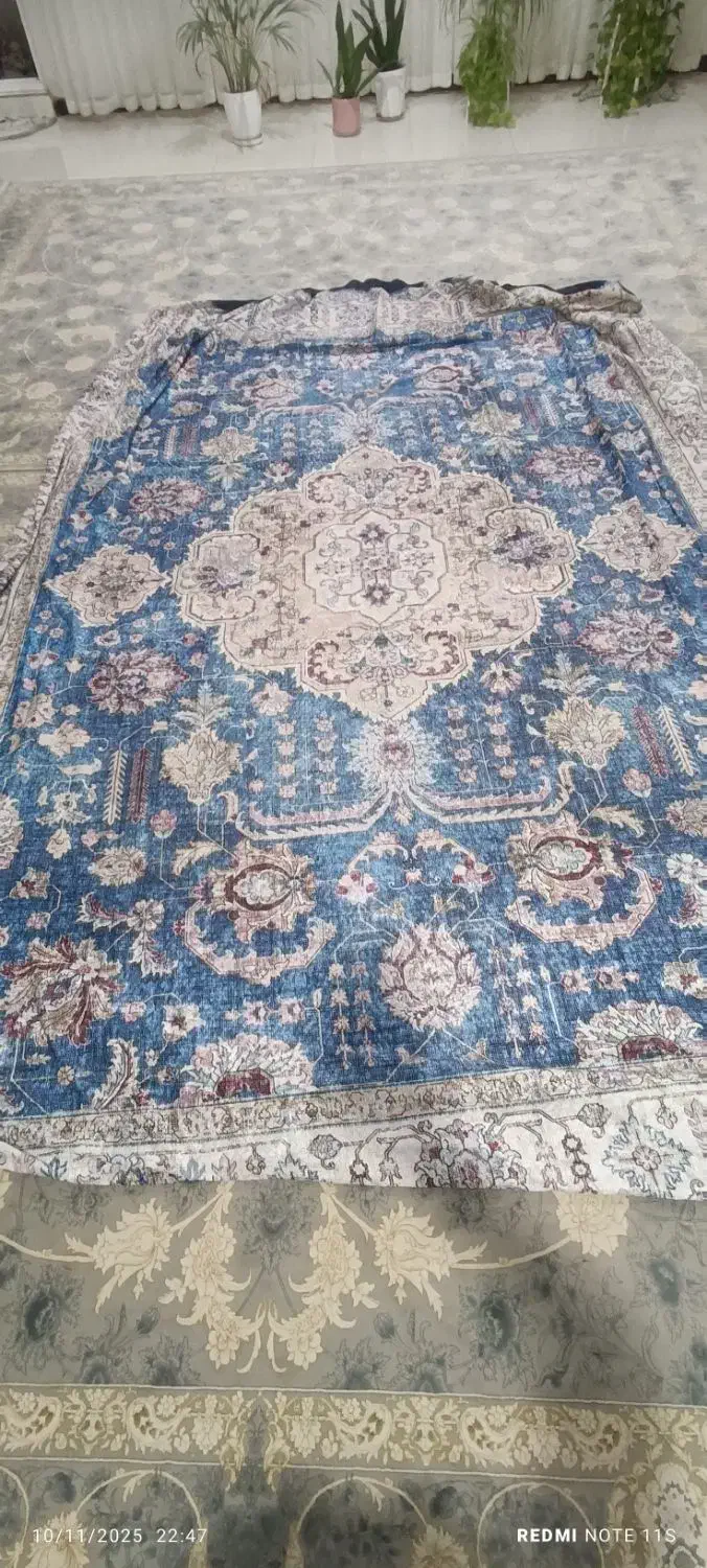 رو فرشی مخمل دوازده متری|روفرشی|الوند, |دیوار