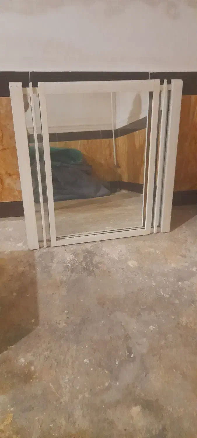 آینه بزرگ سالم ام دی اف|آینه|گرگان, |دیوار