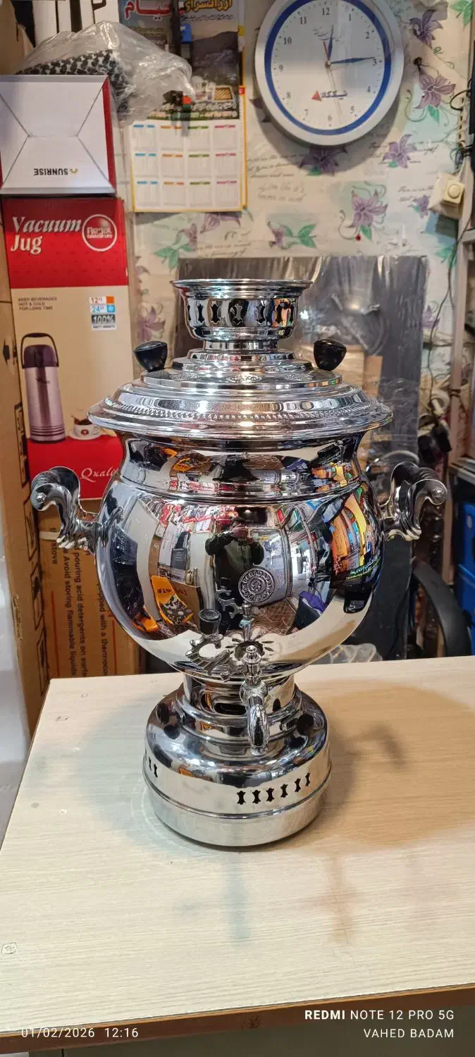 سماورگازی 15لیتری|سماور، چای‌ساز، قهوه‌ساز|اشنویه, |دیوار