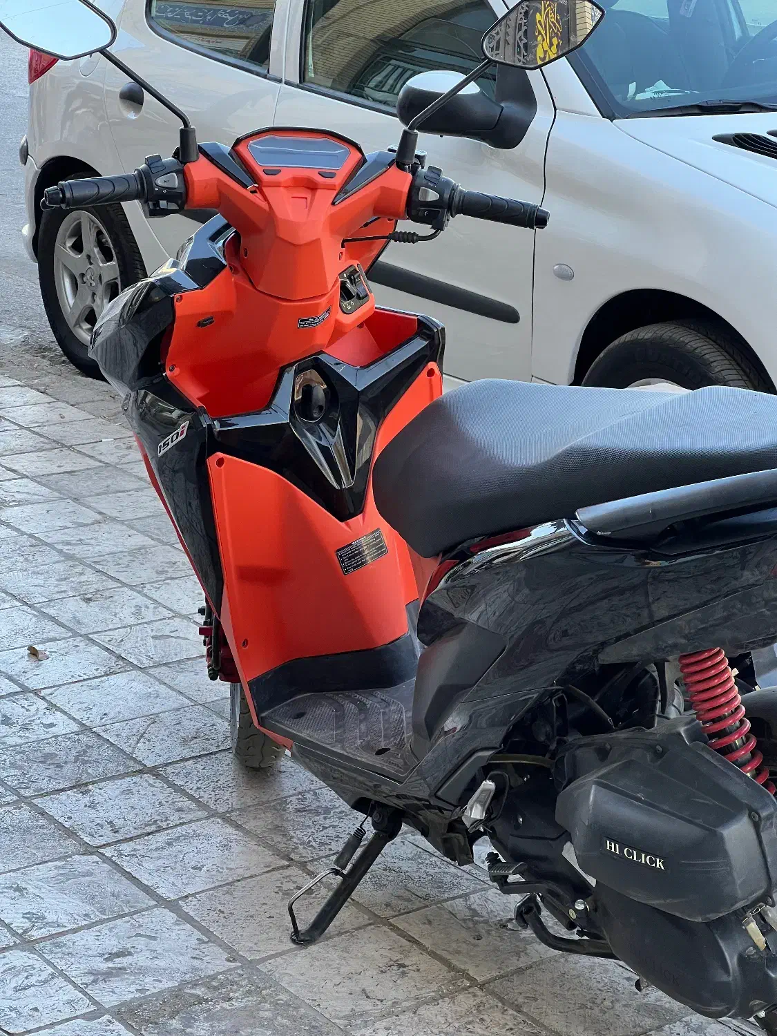 های کلیک ۱۵۰ در حد نو|موتورسیکلت|اردکان, |دیوار