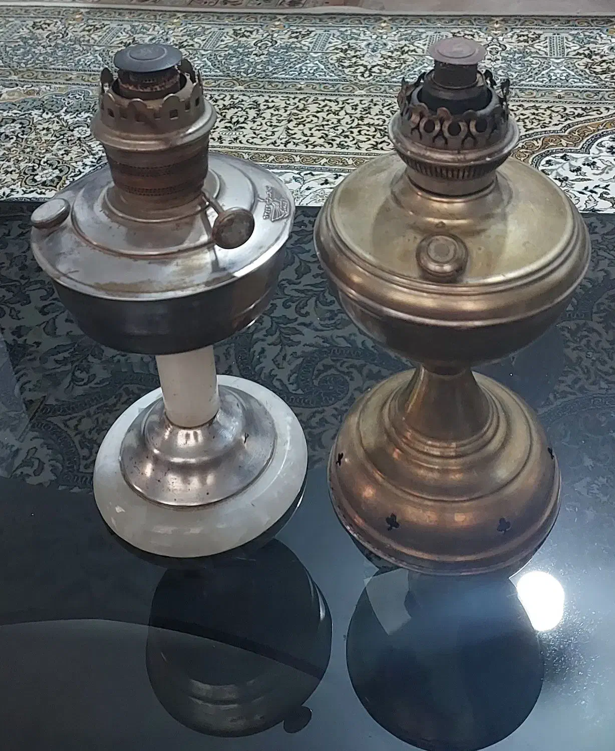 چراغ گردسوز قدیمی|کلکسیون اشیاء عتیقه|چهاردانگه (تهران), |دیوار