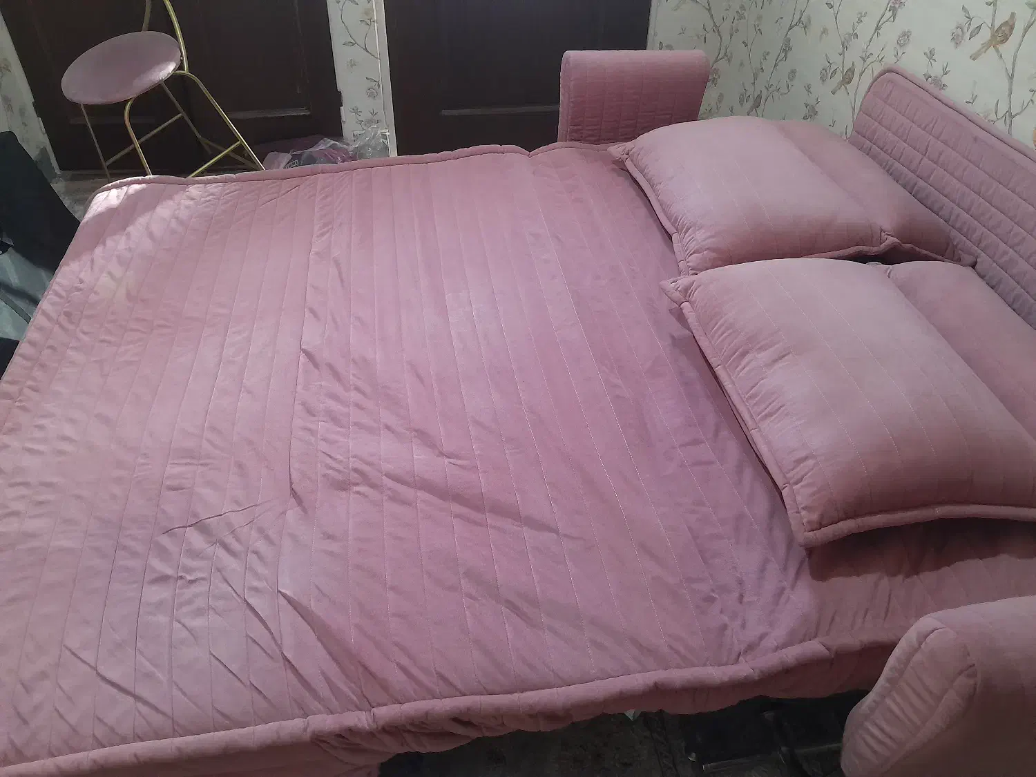 مبل تخته خواب شو دونفره درحد نو|مبلمان خانگی و میز عسلی|کاشان, الغدیر|دیوار