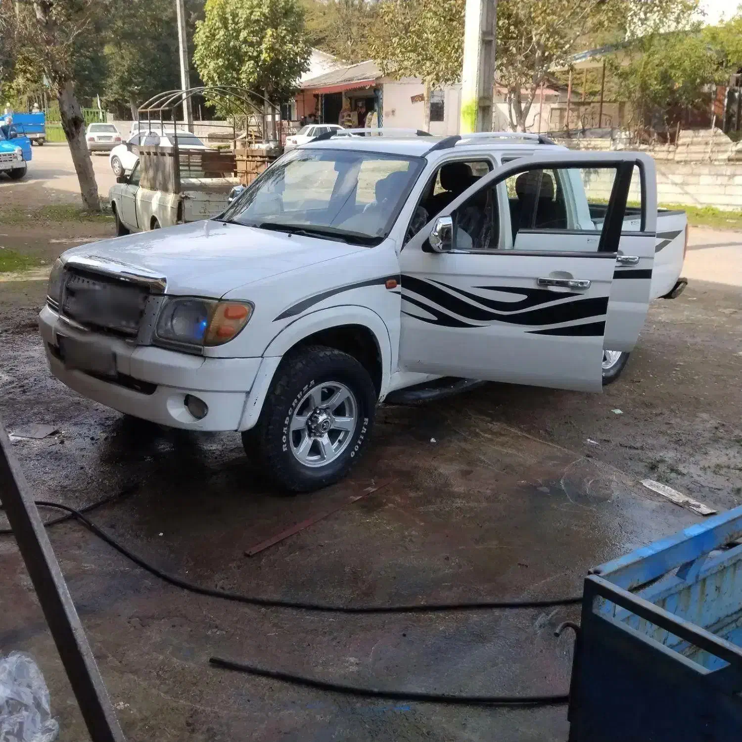 کاپرا دوکابین مدل 90تک دف سفید|خودرو سواری و وانت|رضوانشهر, |دیوار