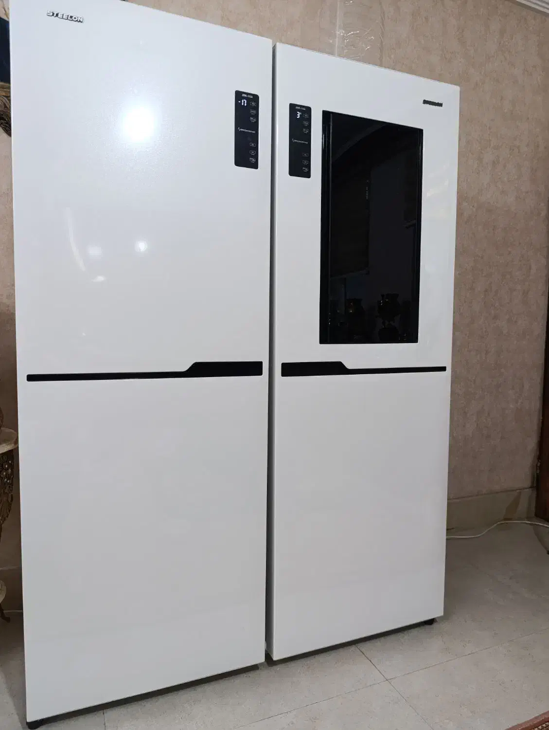 یخچال دوقلو صفر۱۶ماه ضمانت دارد مال جهزیه هست|یخچال و فریزر|خوی, |دیوار