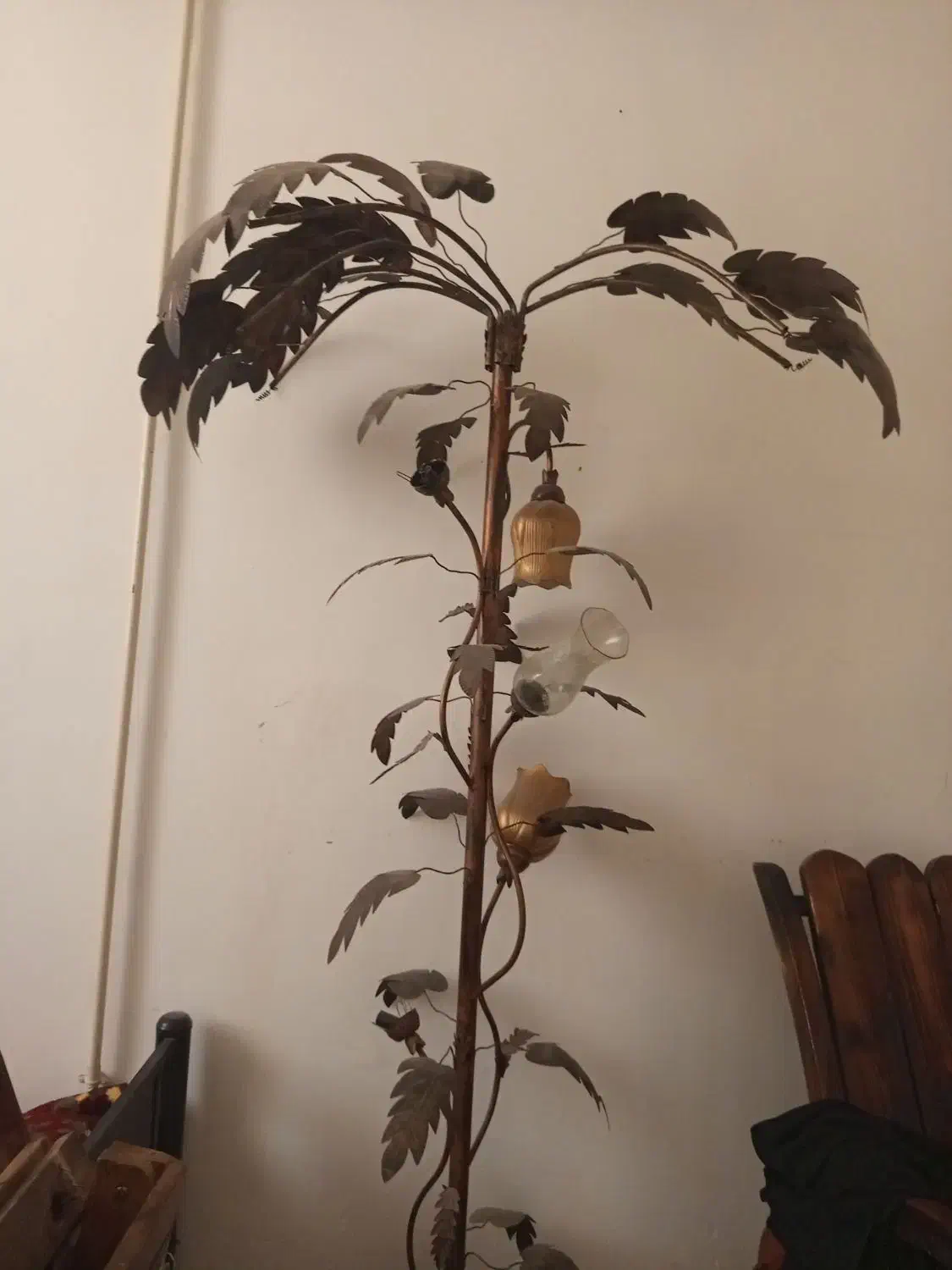 آباژور طرح نخل|چراغ خواب و آباژور|بروجرد, |دیوار