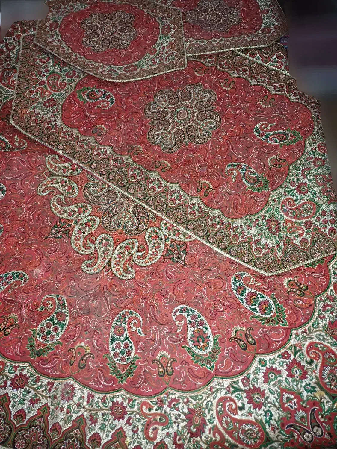 رومیزی سُنتی|پرده، رانر، رومیزی|اصفهان, شهرک کاوه|دیوار