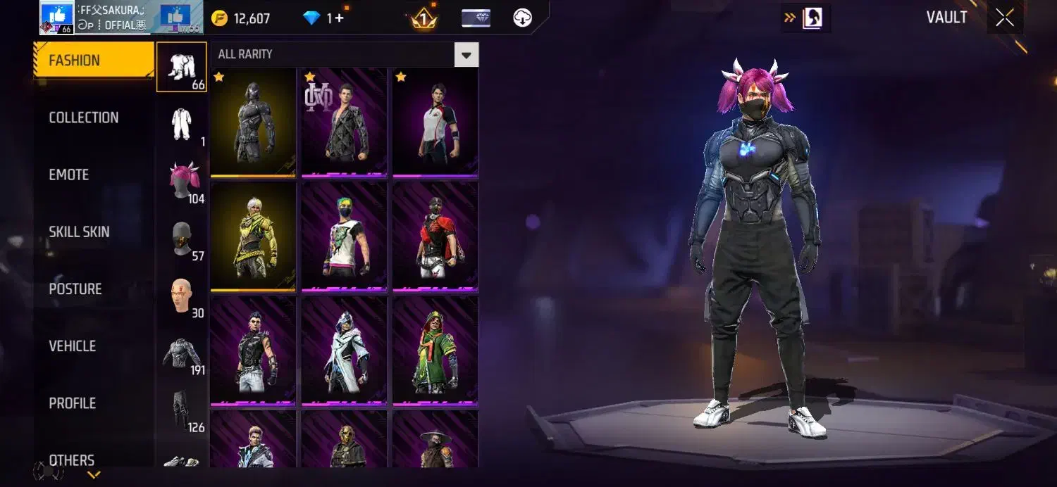 اکانت فری فایر|کنسول، بازی ویدئویی و آنلاین|دهدشت, |دیوار