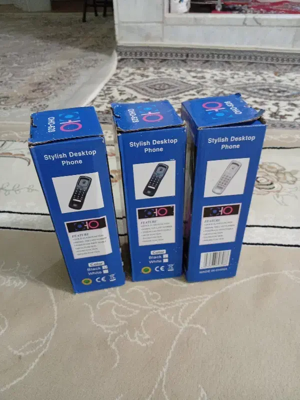 ۳عدد تلفن دیواری|تلفن رومیزی|قم, نیروگاه|دیوار