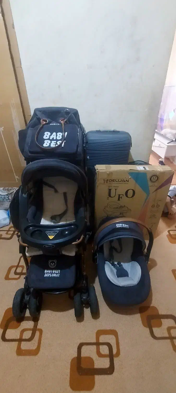 ست کالسکه|کالسکه و لوازم جانبی|شیراز, ده پیاله|دیوار