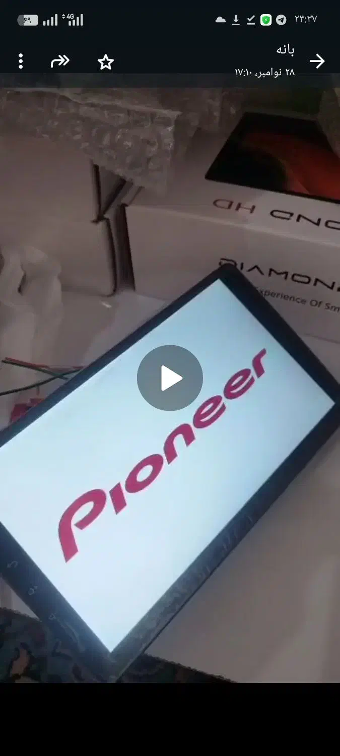 مانیتور ۹اینچ پایونیر ۲.۳۲اندروید۱۳|قطعات یدکی و لوازم جانبی|بومهن, |دیوار