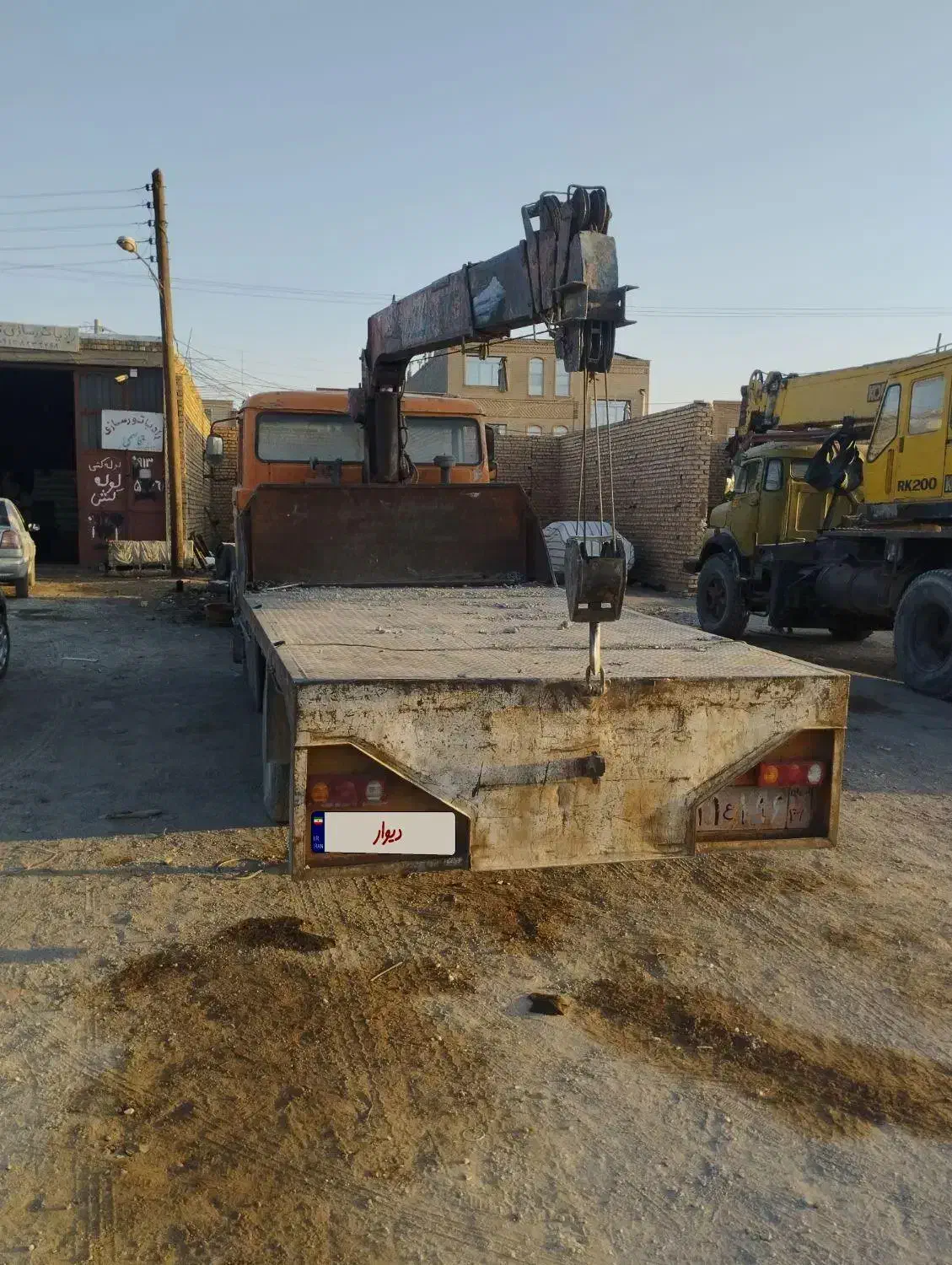 جرثقیل خاور ۶۰۸مدل ۶۱|خودرو سنگین|کوهپایه, |دیوار