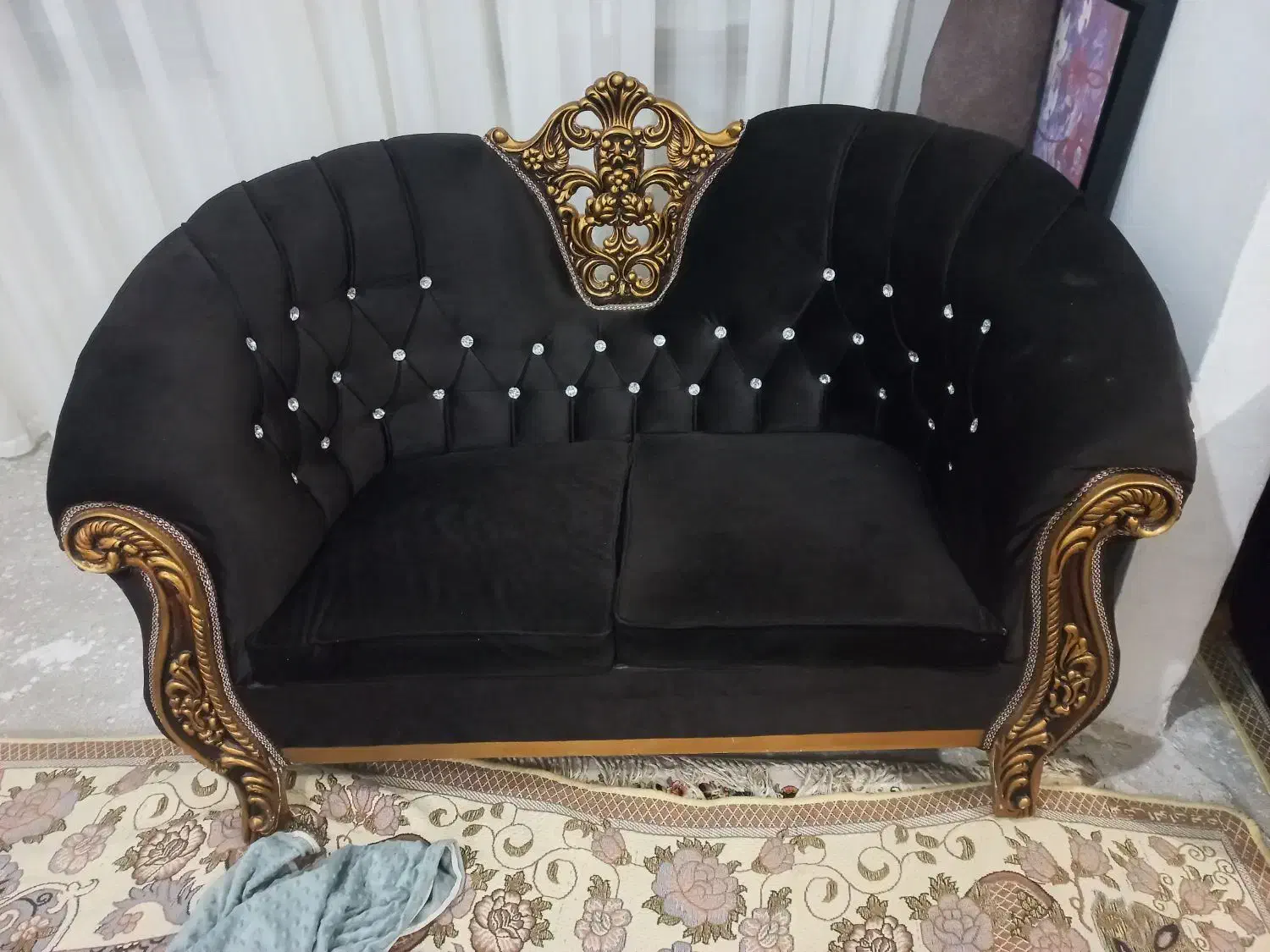 مبل هفت نفره در حد نو|مبلمان خانگی و میز عسلی|کرمانشاه, |دیوار