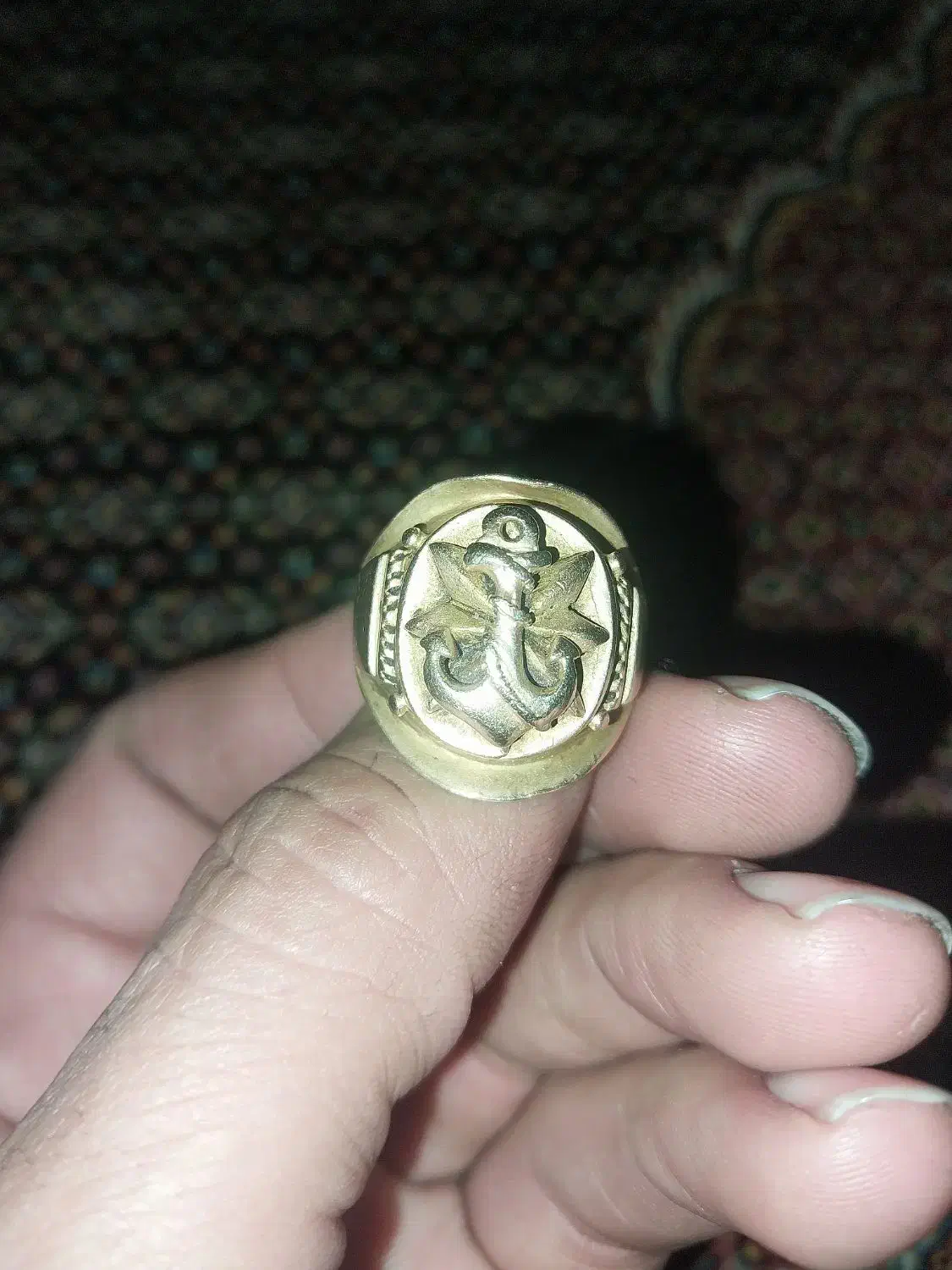 انگشتراسپورتی لنگررنگ ثابت|جواهرات|تبریز, |دیوار