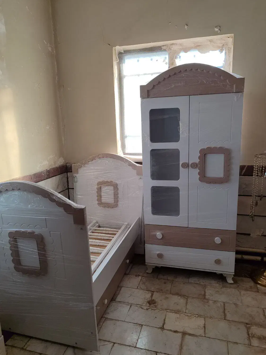 کمدو  تخت|تخت و سرویس خواب|الوند, |دیوار