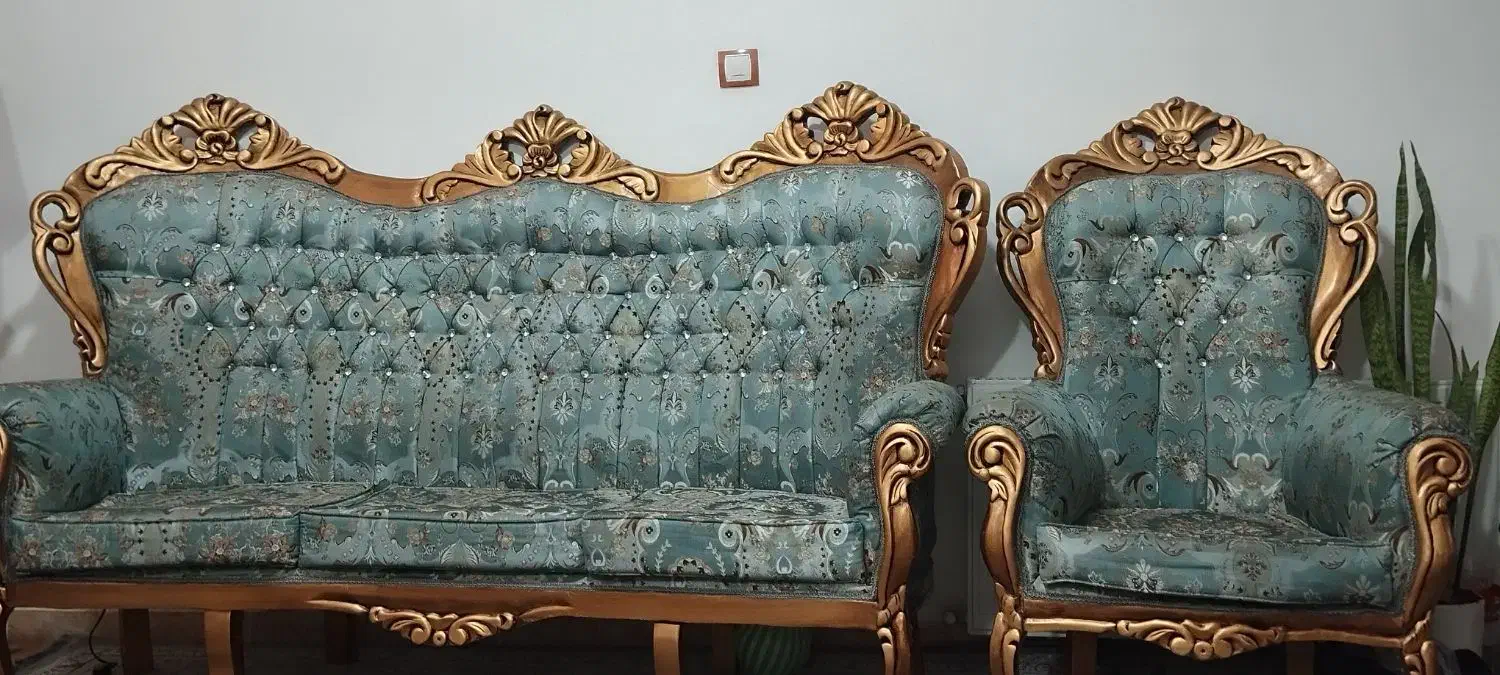 مبل سلطنتی|مبلمان خانگی و میز عسلی|زاهدان, |دیوار