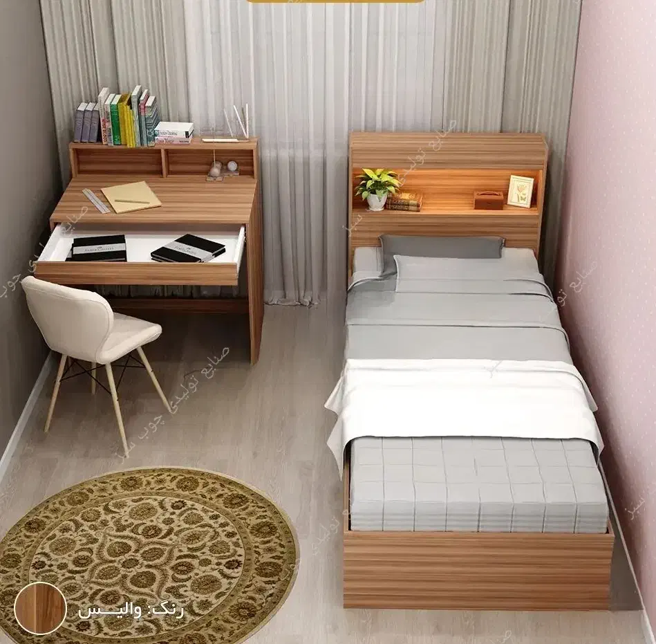 تخت یکنفره دونفره مدل ویدا کد46|تخت و سرویس خواب|همدان, |دیوار