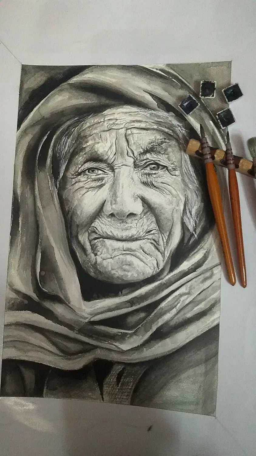 سفارشات طراحی چهره و...|تابلو، نقاشی، عکس|شاندیز, |دیوار