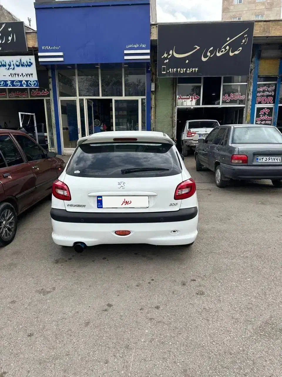 206 تیپ۲ ۹۷|خودرو سواری و وانت|اردبیل, |دیوار