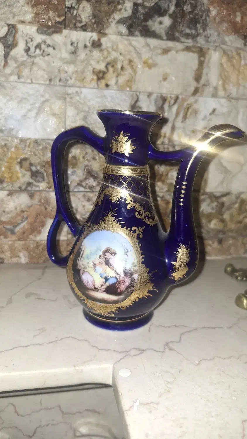 ظروف لیلی و مجنون|کلکسیون اشیاء عتیقه|اندیشه, شهرک مریم|دیوار