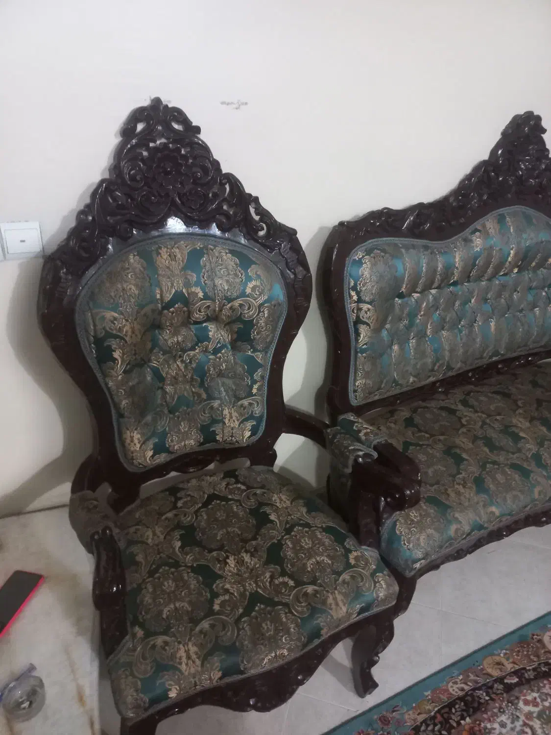 مبل ۹ نفره استیل|مبلمان خانگی و میز عسلی|پاکدشت, پاکدشت (مامازند)|دیوار