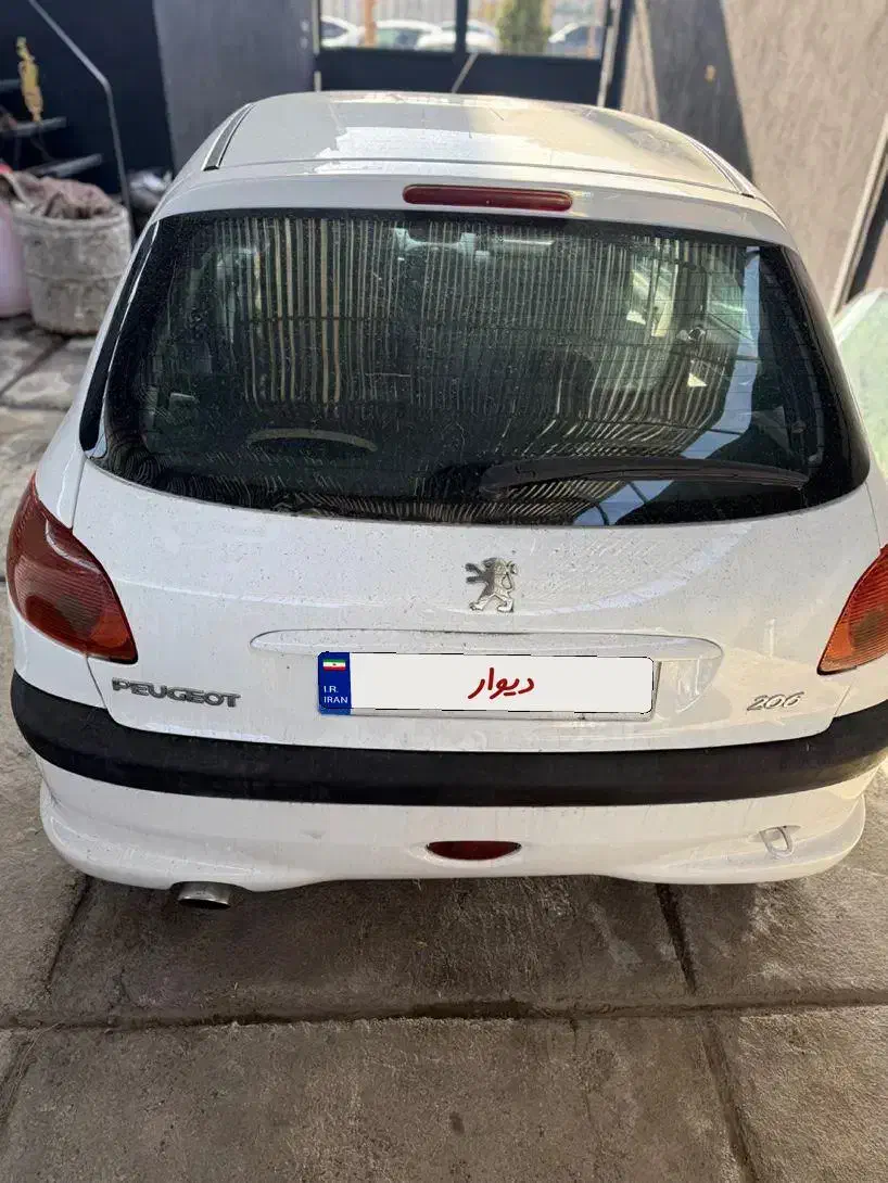 پژو206تیپ۵خوش رخ|خودرو سواری و وانت|سمنان, |دیوار