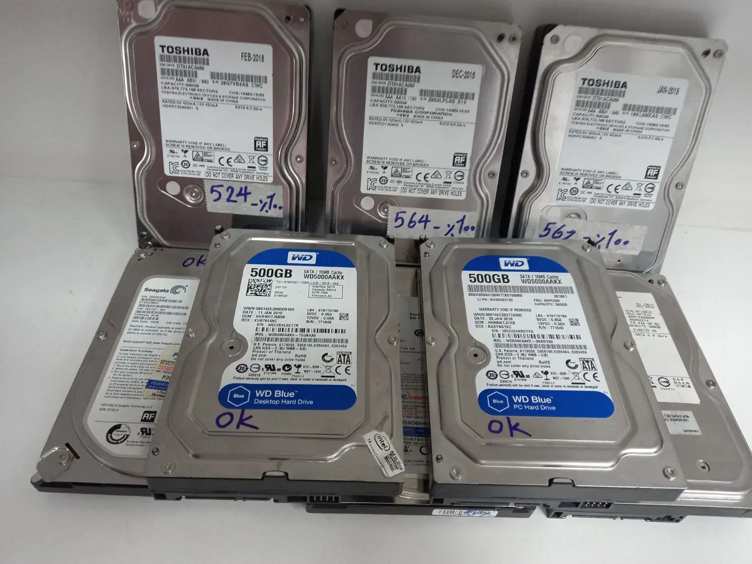 هارد ۵۰۰ گیگ استوک ، سلامت ۱۰۰ درصد|قطعات و لوازم جانبی رایانه|محمدیه-قزوین, |دیوار