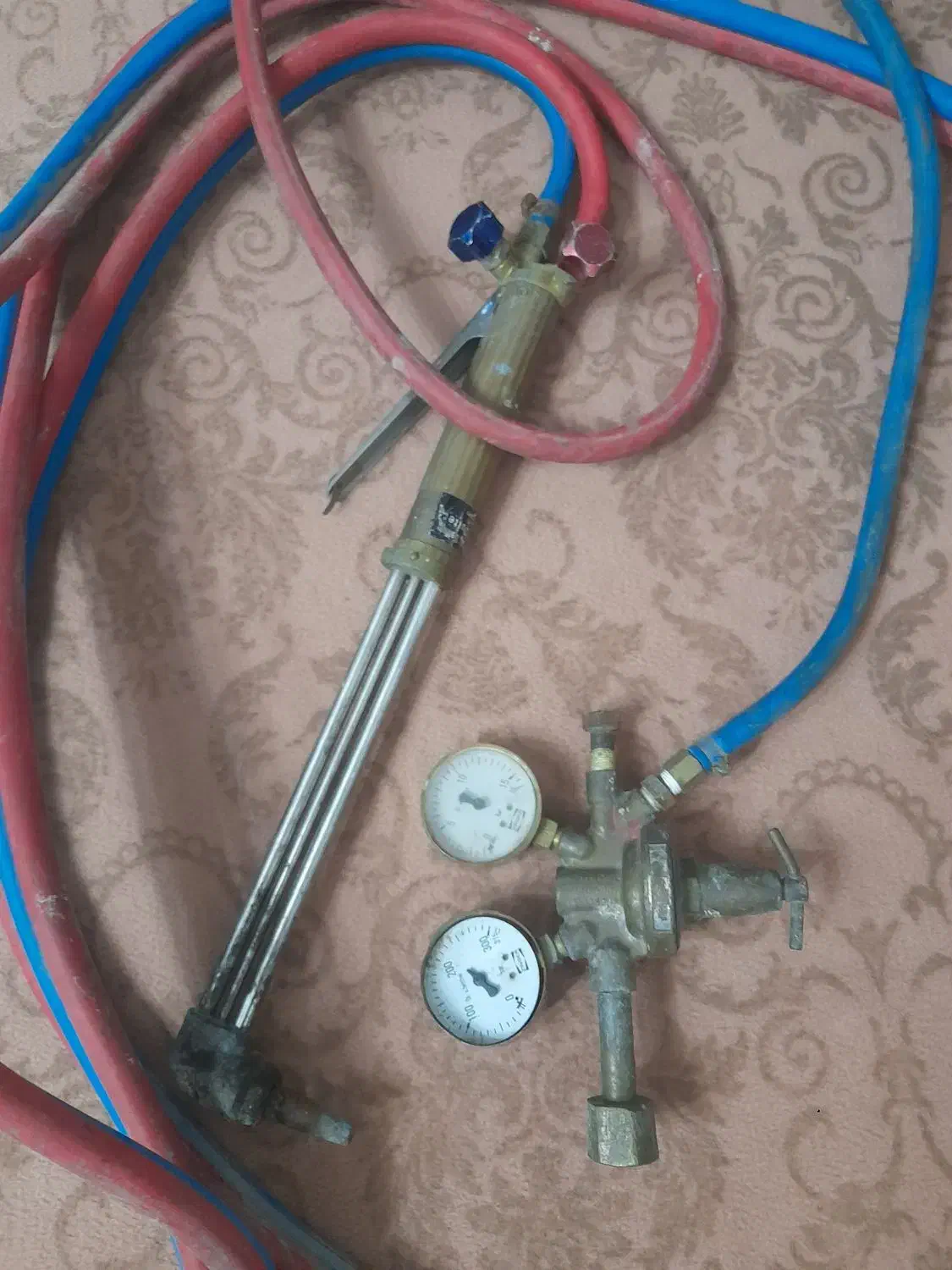 مانومتر هواگاز ودسته پیک وشیلنگ|ابزارآلات|مراغه, |دیوار