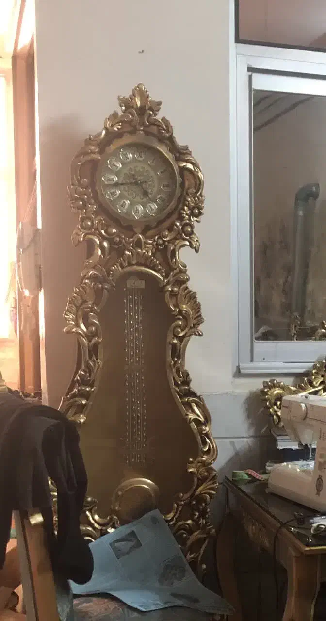 بوفه وساعت منبت|بوفه، ویترین، کنسول|چهاردانگه (تهران), |دیوار