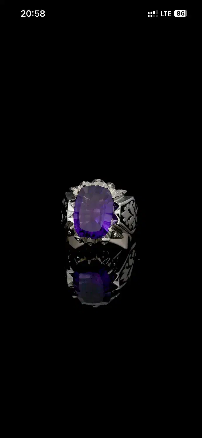 انگشتر نقره اصل با شناسنامه و گارانتی معتبر|جواهرات|مشهد, بهشت|دیوار