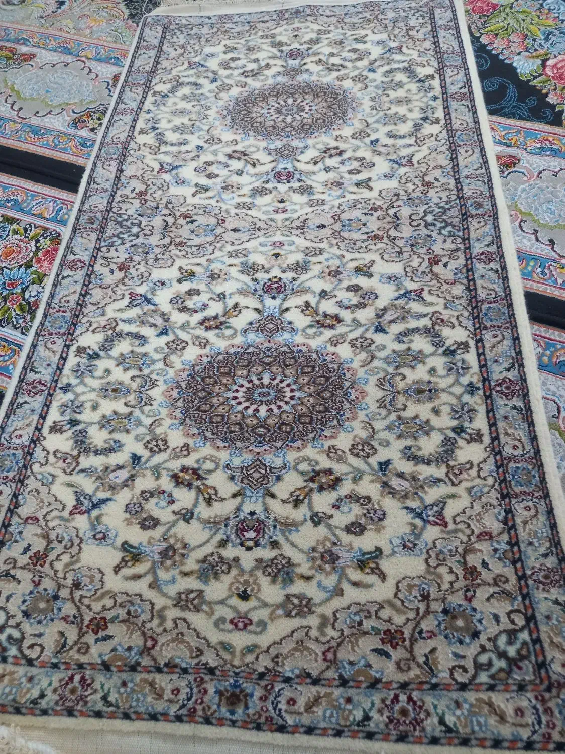 فرش دست باف،گلیم.گبه|فرش|اردستان, |دیوار