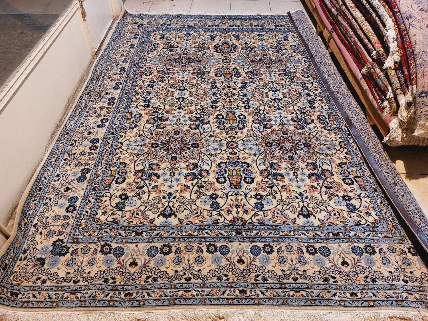 فرش دستباف یزد ،افشان افت قیمت کرده هست|فرش|تهران, بازار|دیوار