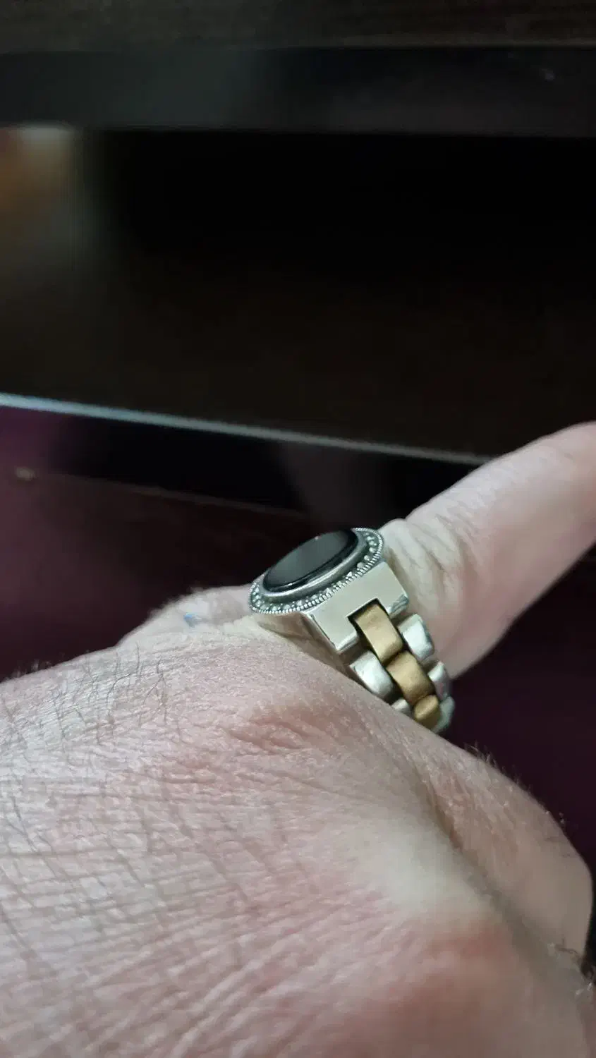 انگشتر رولکس نقره ۹۲۵|جواهرات|خرم‌آباد, |دیوار